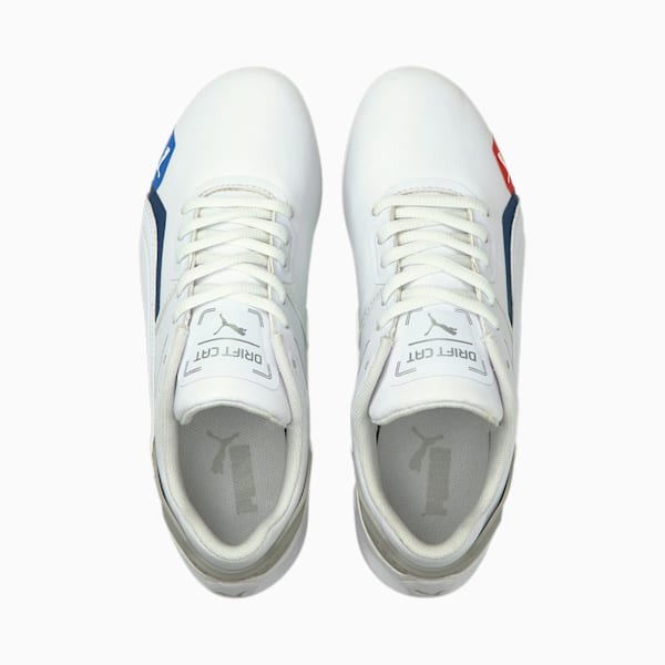 BMW M Motorsport Drift Cat Delta Youth Motorsport Shoes, Puma White-Puma White