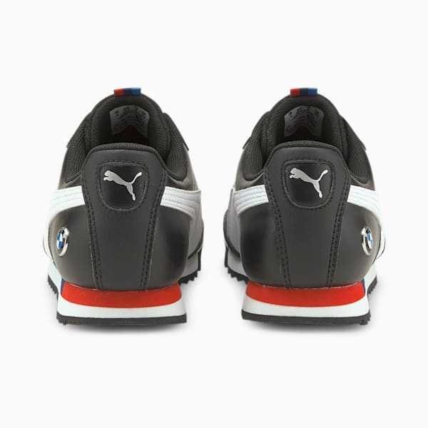 BMW M Motorsport Roma Kid's Sneakers, Puma Black-Puma White, extralarge-IND