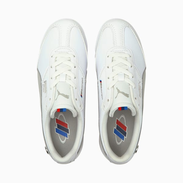 BMW M Motorsport Roma Via Motorsport Shoes JR, Puma White-Gray Violet, extralarge