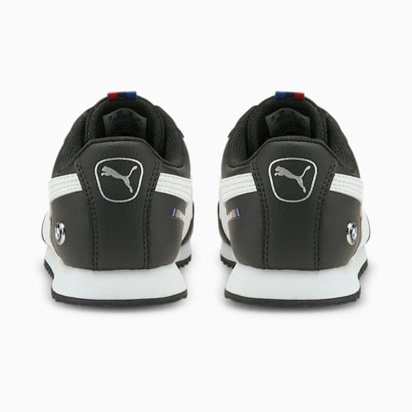BMW M Motorsport Roma Kid's Sneakers, Puma Black-Puma White, extralarge-IND