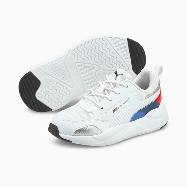 BMW M Motorsport X-Rat 2 Sneakers, Puma White-Puma White, extralarge-IND