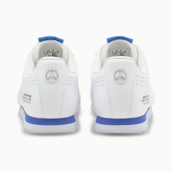 Mercedes F1 Roma Via Motorsport Shoes Big Kids, Puma White-Bluemazing, extralarge