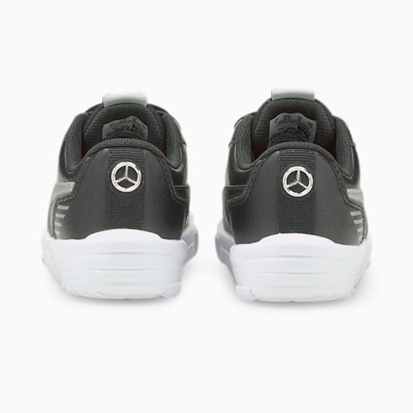 Mercedes F1 R-Cat Machina Toddler Motorsport Shoes, Puma Black-Puma White-Spectra Green, extralarge