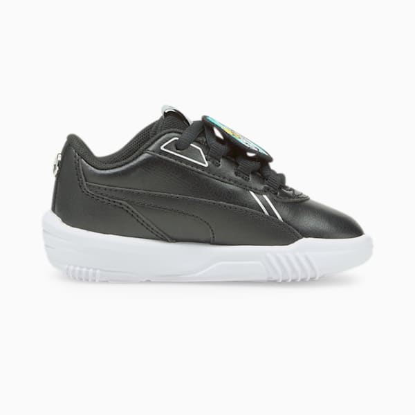 Mercedes F1 R-Cat Machina Toddler Motorsport Shoes, Puma Black-Puma White-Spectra Green, extralarge