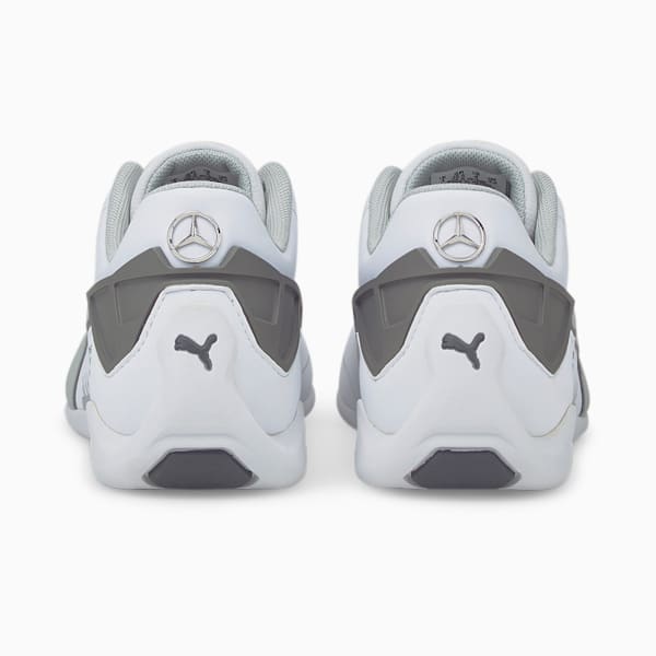 Mercedes F1 Drift Cat Delta Youth Motorsport Shoes, Puma White-Mercedes Team Silver, extralarge-GBR