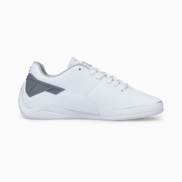 Mercedes F1 Drift Cat Delta Youth Motorsport Shoes, Puma White-Mercedes Team Silver, extralarge-GBR