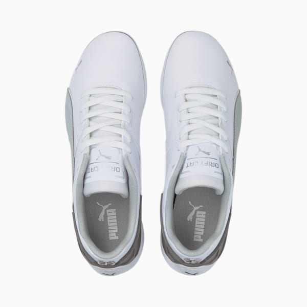 Mercedes F1 Drift Cat Delta Youth Motorsport Shoes, Puma White-Mercedes Team Silver, extralarge-GBR