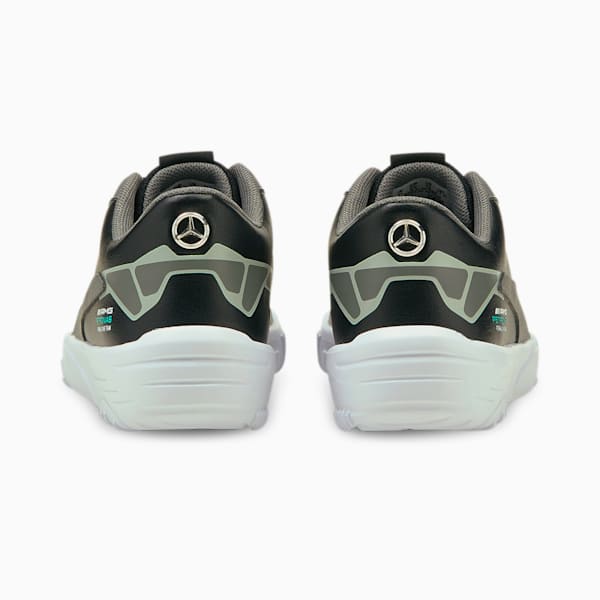 Mercedes AMG Petronas F1 Drift Cat Delta V Kid's Sneakers, Puma Black-Mercedes Team Silver, extralarge-IND