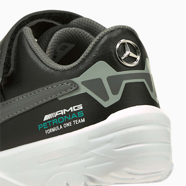Mercedes F1 Drift Cat Delta Toddler Motorsport Shoes, Puma Black-Mercedes Team Silver, extralarge