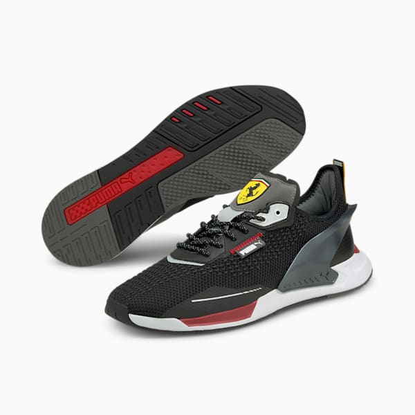 Scuderia Ferrari IONSpeed Motorsport Shoes, Puma Black-Rosso Corsa-Puma White, extralarge