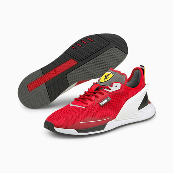Scuderia Ferrari IONSpeed Motorsport Shoes, Rosso Corsa-Puma White-Puma Black, extralarge