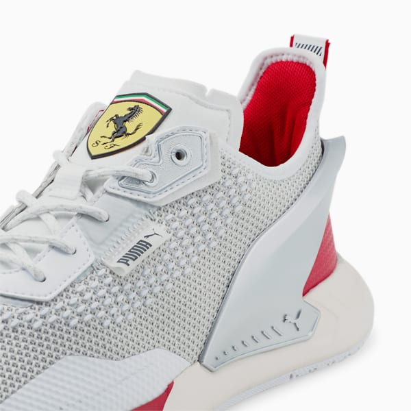 Scuderia Ferrari IONSpeed Motorsport Shoes, Gray Violet-Puma White-Rosso Corsa, extralarge