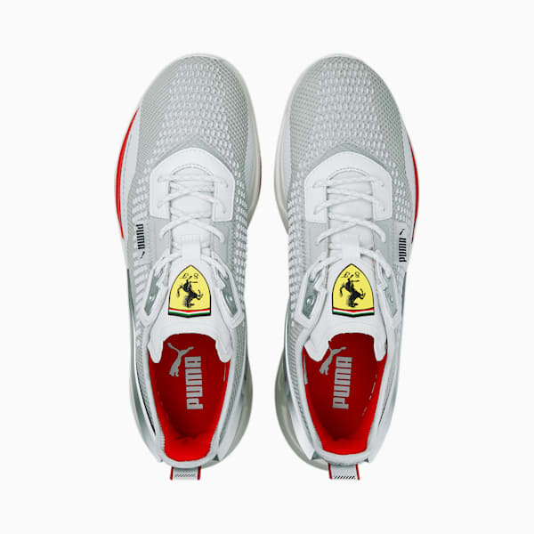 Zapatos de automovilismo Scuderia Ferrari IONSpeed, Gray Violet-Puma White-Rosso Corsa