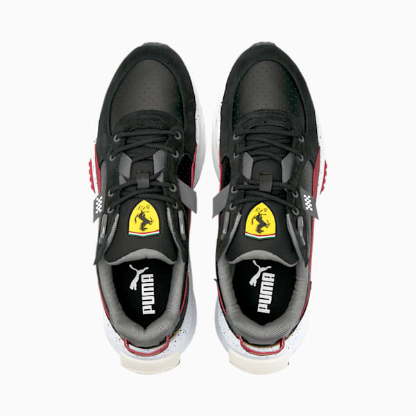 Scuderia Ferrari Wild Rider Sneakers, Puma Black-Rosso Corsa-Smoked Pearl, extralarge-IND