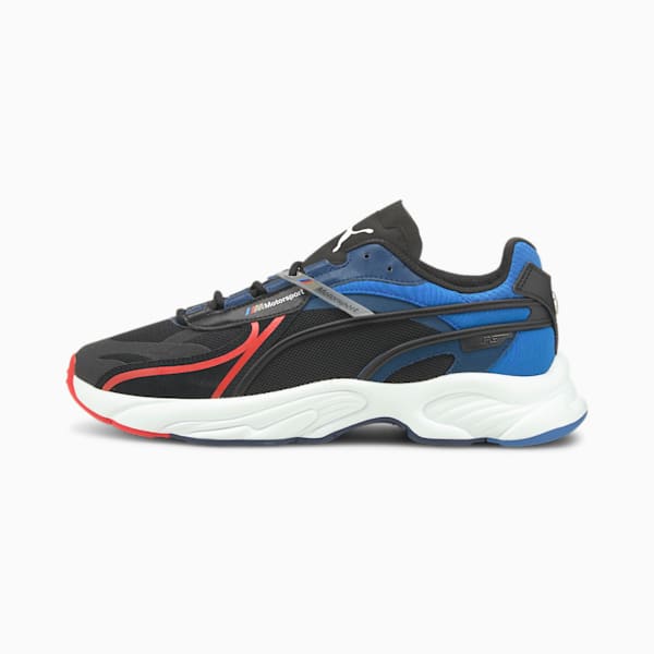 BMW M Motorsport RS-Connect Motorsport Men's Shoes, Puma Black-Puma White, extralarge