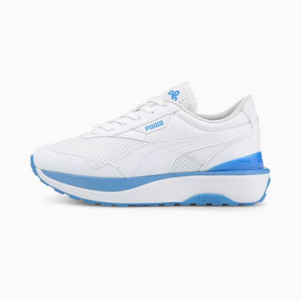 Tenis Cruise Rider PUMA x CLOUD9 Esports, Puma White-Bleu Azur, extralarge