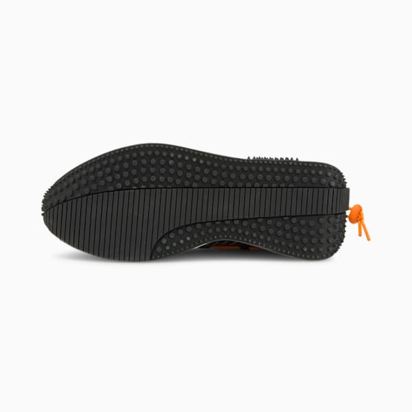 BMW M Motorsport Cruise Rider Women's Motorsport Shoes, Puma White-Vibrant Orange, extralarge