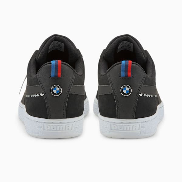 BMW MMS Men's Suede XXI Sneakers, Puma Black-Puma White, extralarge