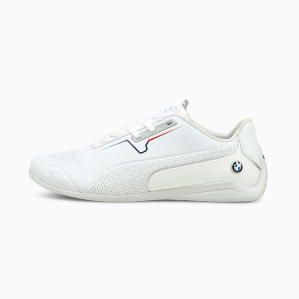 BMW M Motorsport Drift Cat 8 Motorsport Shoes, Puma White-Puma White, extralarge