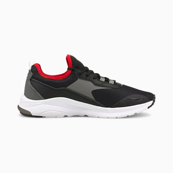 Scuderia Ferrari Electron E Pro Motorsport Shoes, Puma Black-Smoked Pearl, extralarge