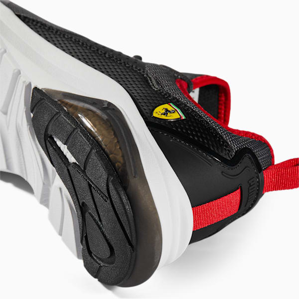Ferrari Electron E Unisex Sneakers, Asphalt-Puma Black
