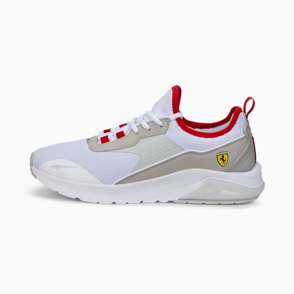 Ferrari Electron E Unisex Sneakers, Puma White-Gray Violet-Puma White, extralarge-IND