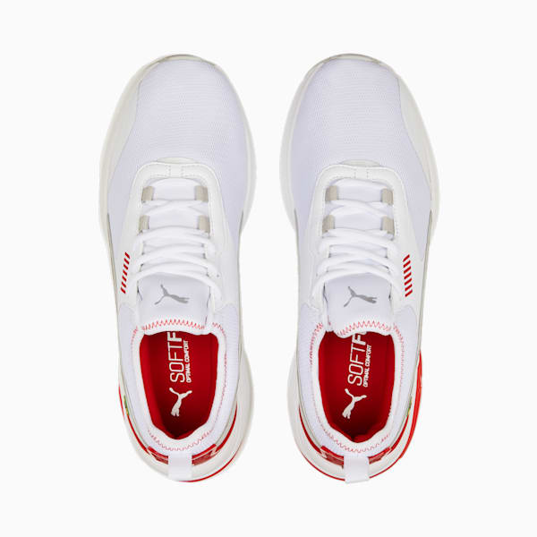 Ferrari Electron E Unisex Sneakers, PUMA White-Cool Light Gray-PUMA White, extralarge-IND