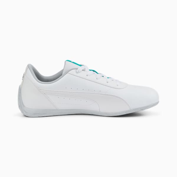 Mercedes AMG Petronas F1 Neo Cat Men's Sneakers, Puma White-Spectra Green, extralarge-IND