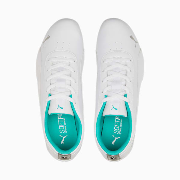 Mercedes AMG Petronas F1 Neo Cat Men's Sneakers, PUMA White-PUMA Silver, extralarge-IND