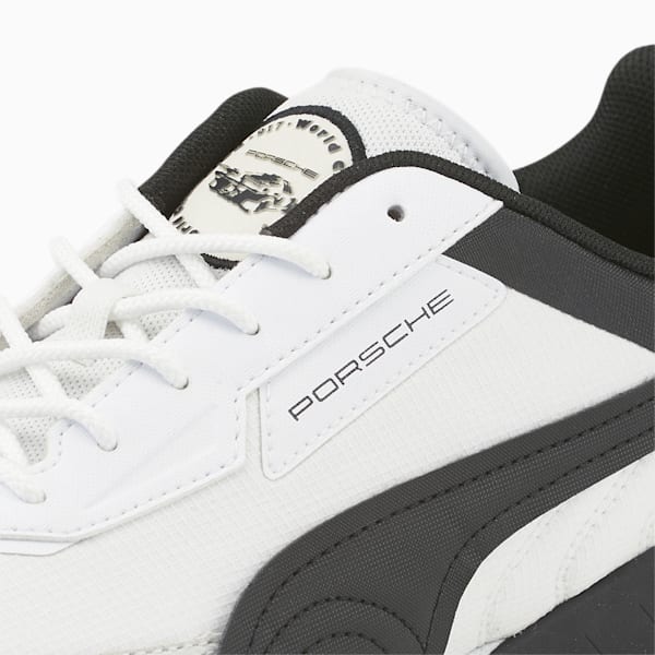 Tenis de automovilismo Porsche Legacy SpeedFusion, Puma White-Puma Black-Firelight, extralarge