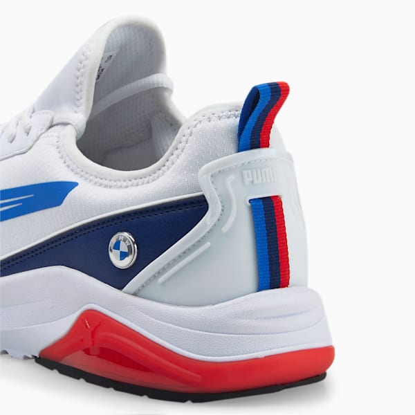 Tenis de automovilismo BMW M Motorsport Electron E Pro, Puma White-Strong Blue, extralarge
