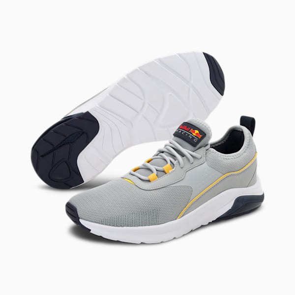 Red Bull Racing  Electron E Pro Unisex Sneakers, High Rise-Puma White, extralarge-IND