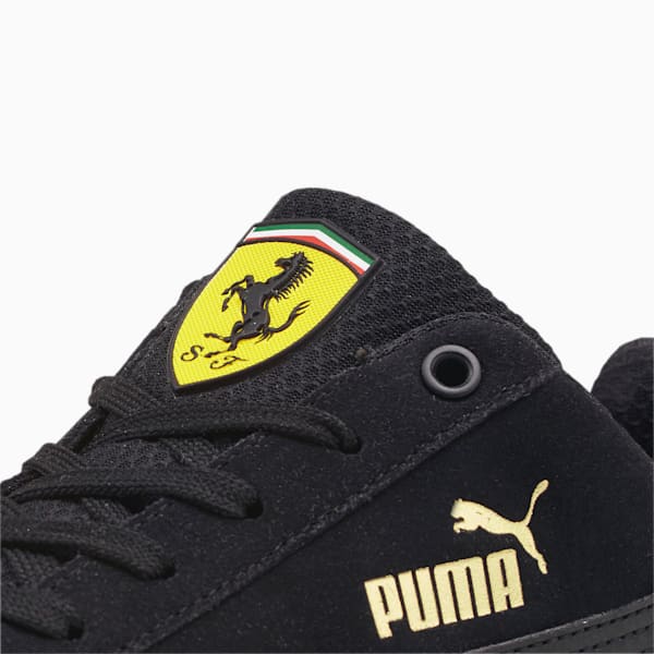 Scuderia Ferrari Speedcat Shield Unisex Sneakers, Puma Black-Puma Black-Rosso Corsa, extralarge-IND