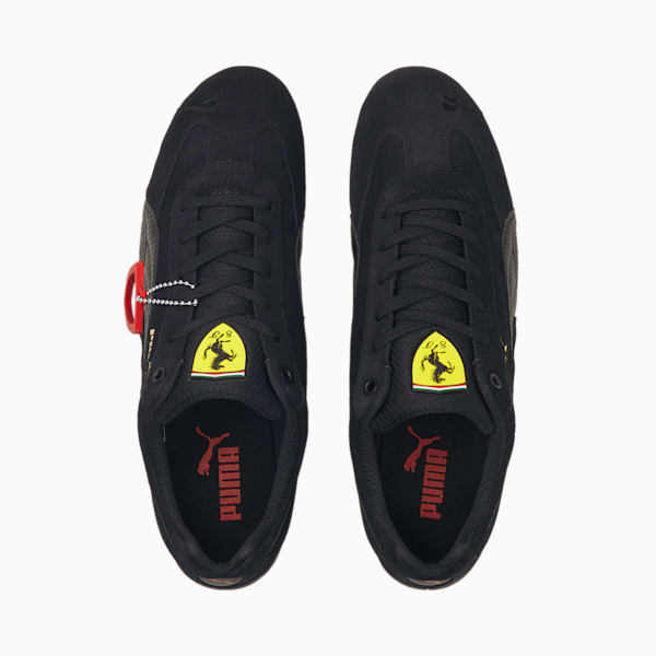 Scuderia Ferrari Speedcat Shield Unisex Sneakers, Puma Black-Puma Black-Rosso Corsa, extralarge-IND