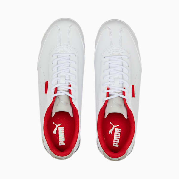 Tenis Roma Via Perforated Scuderia Ferrari, Puma Red-Puma White, extralarge