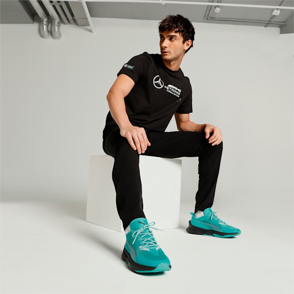 Mercedes AMG Petronas F1 Maco SL Unisex Sneakers, Spectra Green-Puma Black, extralarge-IND