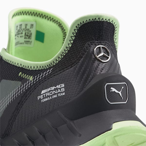 Mercedes AMG Petronas F1 Maco SL Sneakers, Puma Black-Fizzy Apple, extralarge-IND