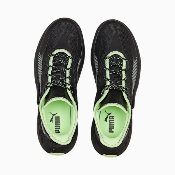 Mercedes AMG Petronas F1 Maco SL Sneakers, Puma Black-Fizzy Apple, extralarge-IND