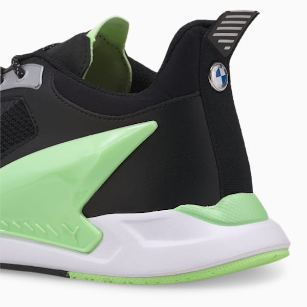 Tenis de automovilismo BMW M Motorsport ZenonSpeed, Puma Black-Fizzy Lime-Puma White, extralarge