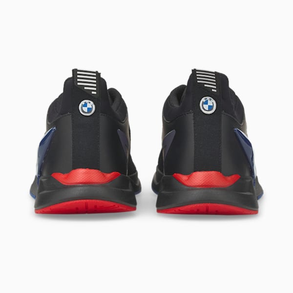 BMW M Motorsport ZenonSpeed Motorsport Shoes, Puma Black-Strong Blue-Fiery Red, extralarge