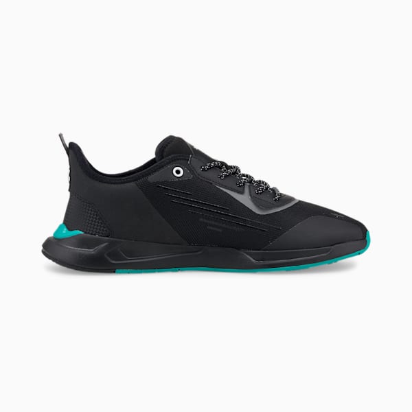 Mercedes F1 ZenonSpeed Motorsport Shoes, Puma Black-Puma Black-Spectra Green, extralarge