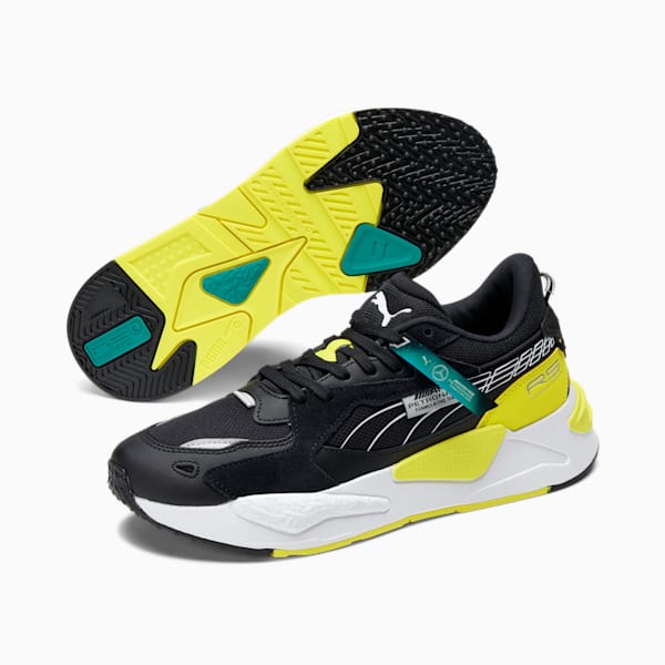 Mercedes F1 RS-Z Sneakers, Puma Black-Nrgy Yellow, extralarge