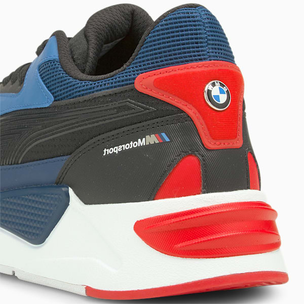 BMW MMS RS-Z Men's Sneakers, Puma Black-Strong Blue-Fiery Red, extralarge