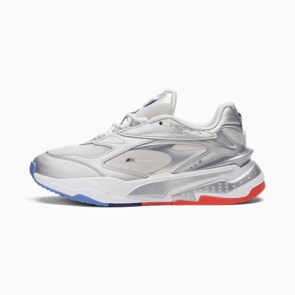 Puma bmw shoes silver kids hotsell