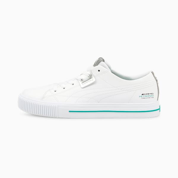 Mercedes F1 Ever Men's Shoes, Puma White-Puma White, extralarge