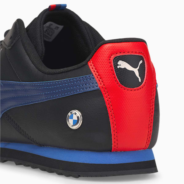 BMW M Motorsport Roma Via Motorsport Shoes, Puma Black-Estate Blue, extralarge