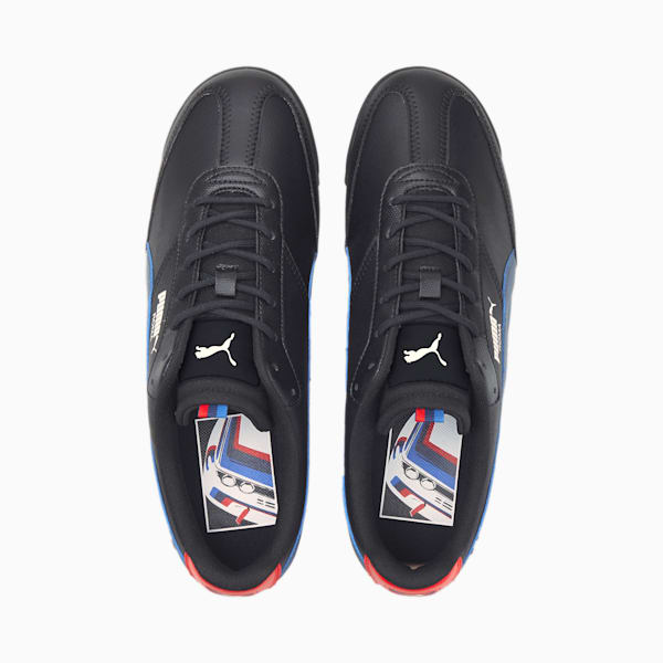 BMW M Motorsport Roma Via Motorsport Shoes, Puma Black-Estate Blue, extralarge