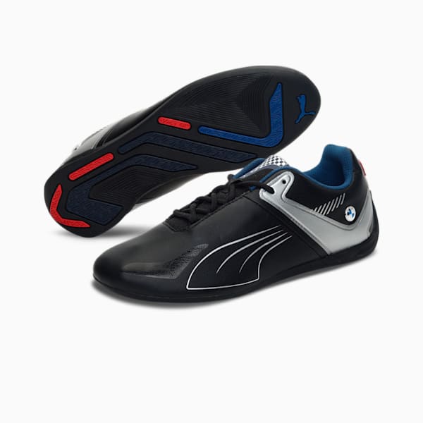 BMW M Motorsport A3ROCAT Unisex Sneakers, Puma Black-Puma Black-Puma Silver, extralarge-IND