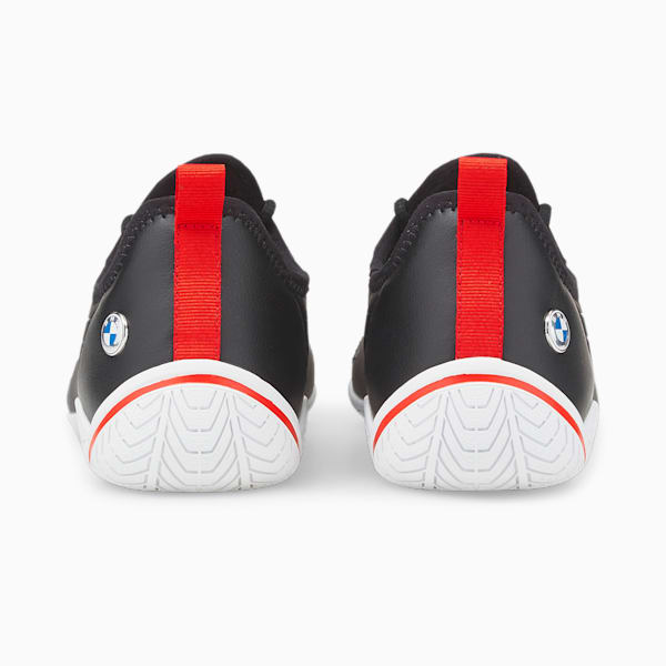BMW M Motorsport RDG Cat Women's Sneakers, Puma Black-Puma White-Fiery Red, extralarge-IND