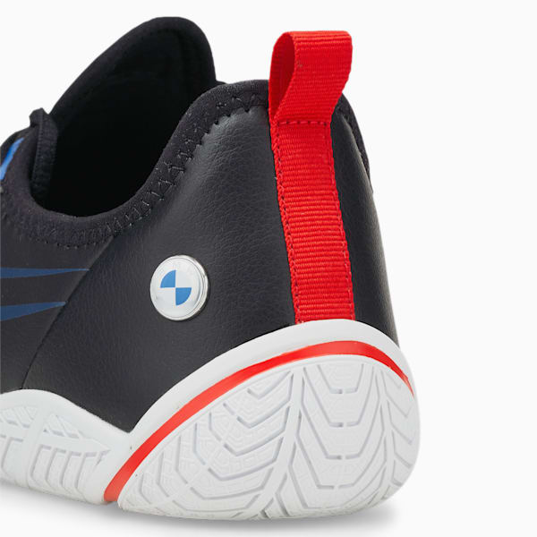 BMW M Motorsport RDG Cat Women's Motorsport Shoes, Puma Black-Puma White-Fiery Red, extralarge